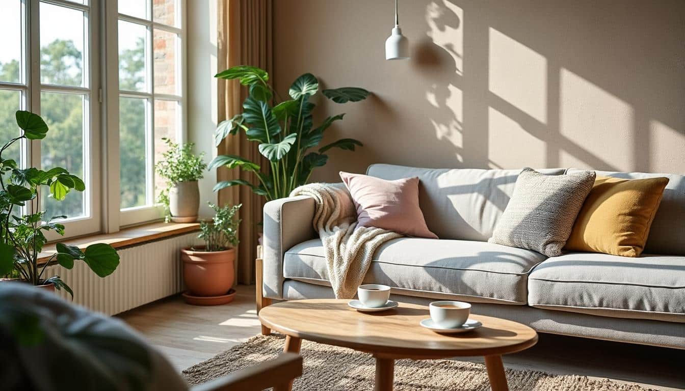 10 idées pour une ambiance moderne avec du papier-peint dans le salon