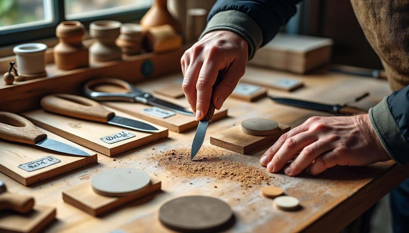 Illustration: Identifier les types de scies cloches selon les matériaux à découper