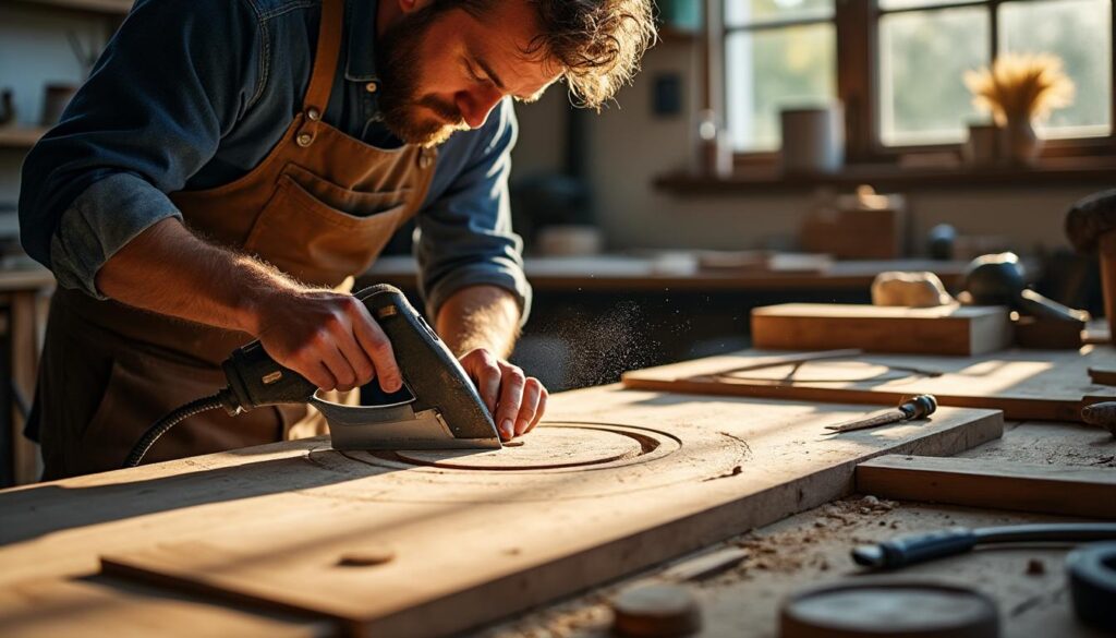 Scie plongeante circulaire : guide pour des découpes précises et sûres