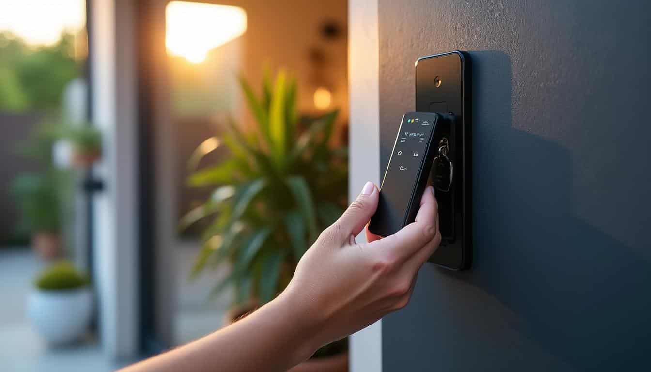 Comment activer un système d'alarme de maison avec une télécommande ?