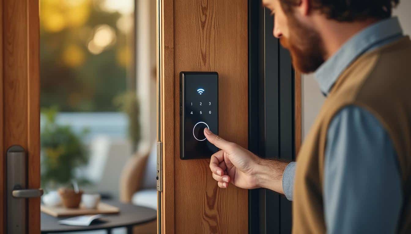 Gérer les accès des visiteurs avec une télécommande d'alarme