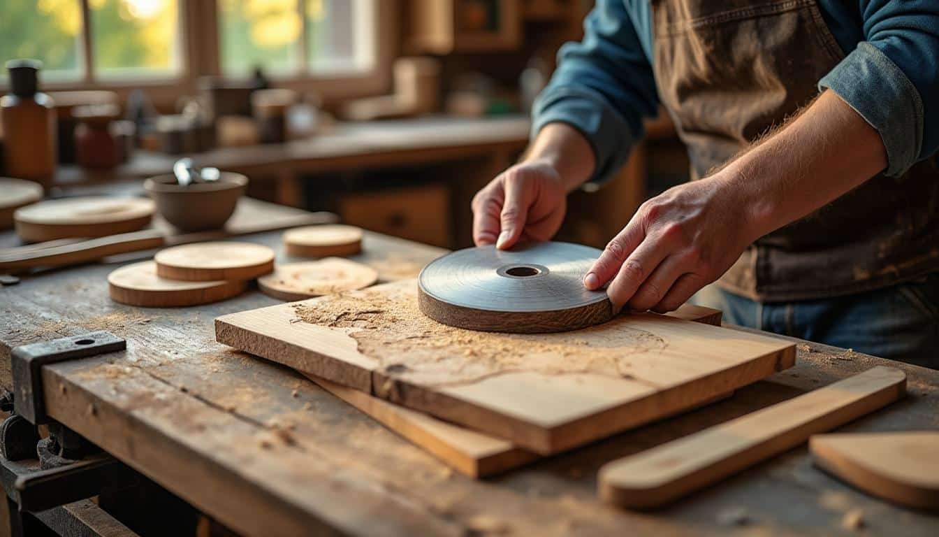 Illustration: Pourquoi opter pour un disque de scie circulaire avec inciseur pour le bois ?