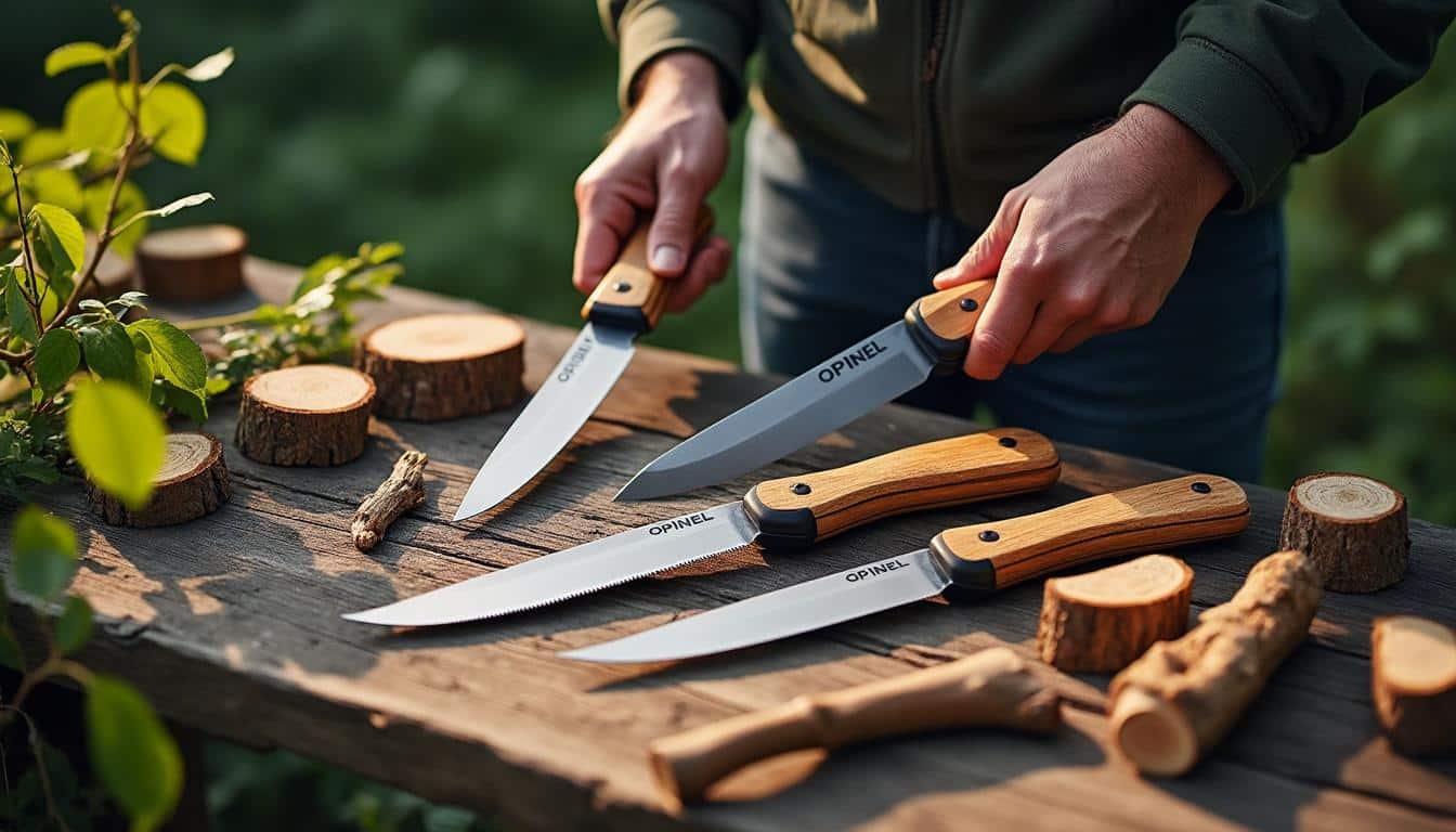 Illustration: Choisir la bonne scie Opinel selon ses besoins et comprendre son fonctionnement