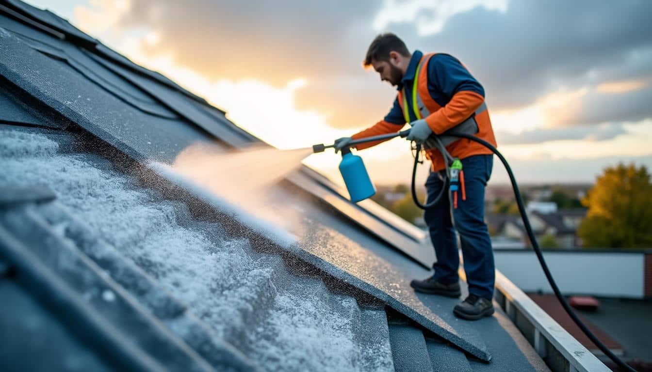 Illustration: Comprendre ce qu’est un produit de nettoyage de toiture à effet immédiat