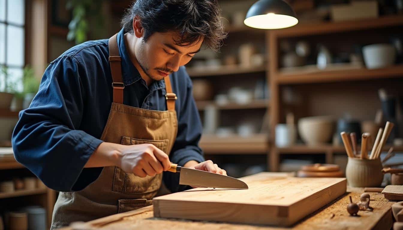 Illustration: Pourquoi la scie japonaise Dozuki est-elle unique pour les coupes précises ?