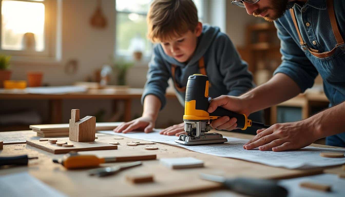 Illustration: Explorer les usages variés de la scie sauteuse dans vos projets