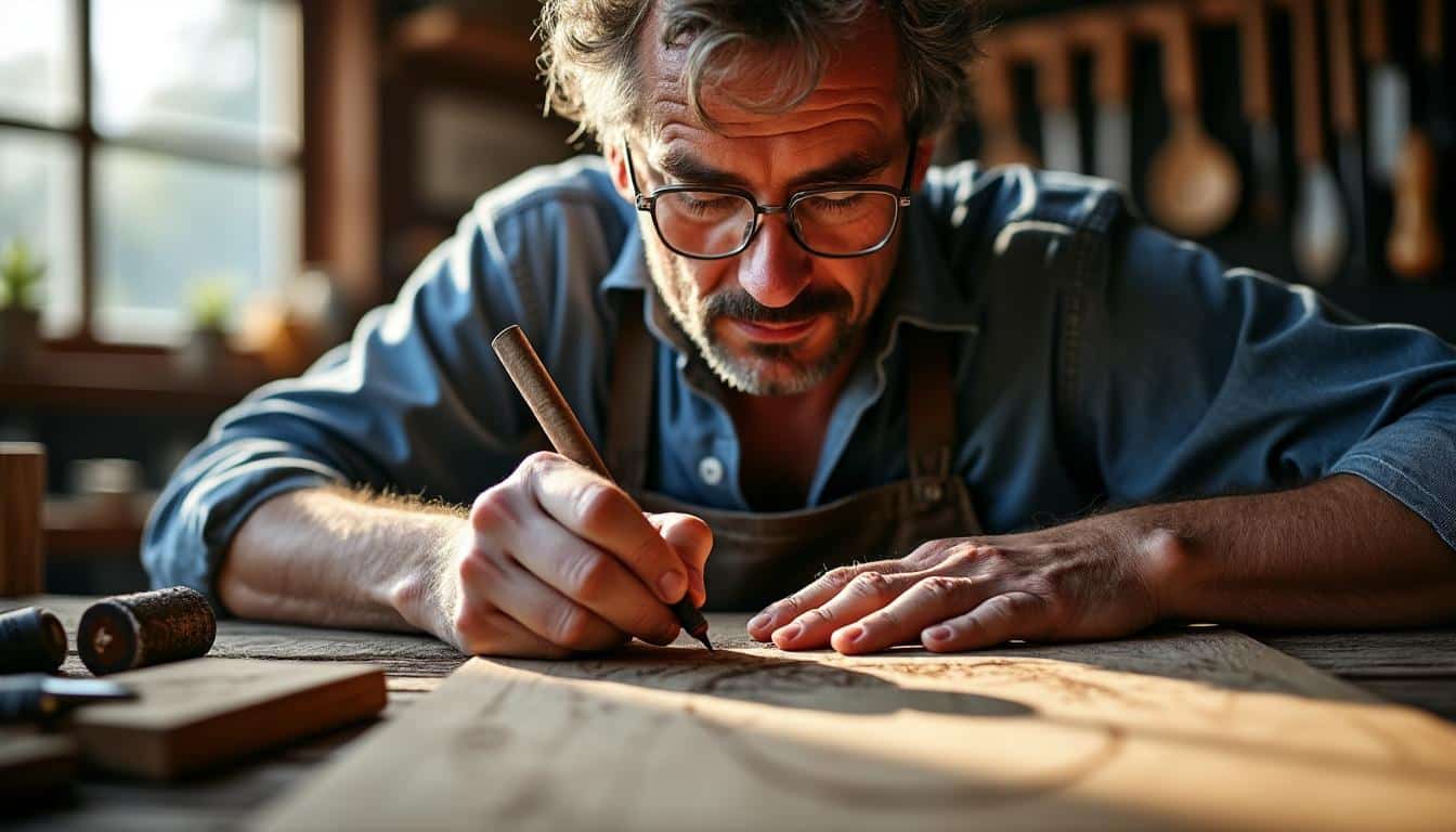 Illustration: Comment réaliser des traits de scie précis pour assurer une coupe nette et sans erreur