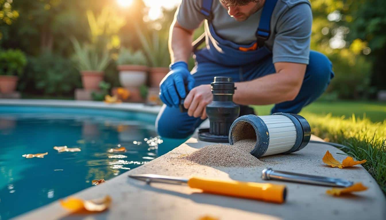 Illustration: Comprendre le fonctionnement d’un système de filtration pour piscine hors sol
