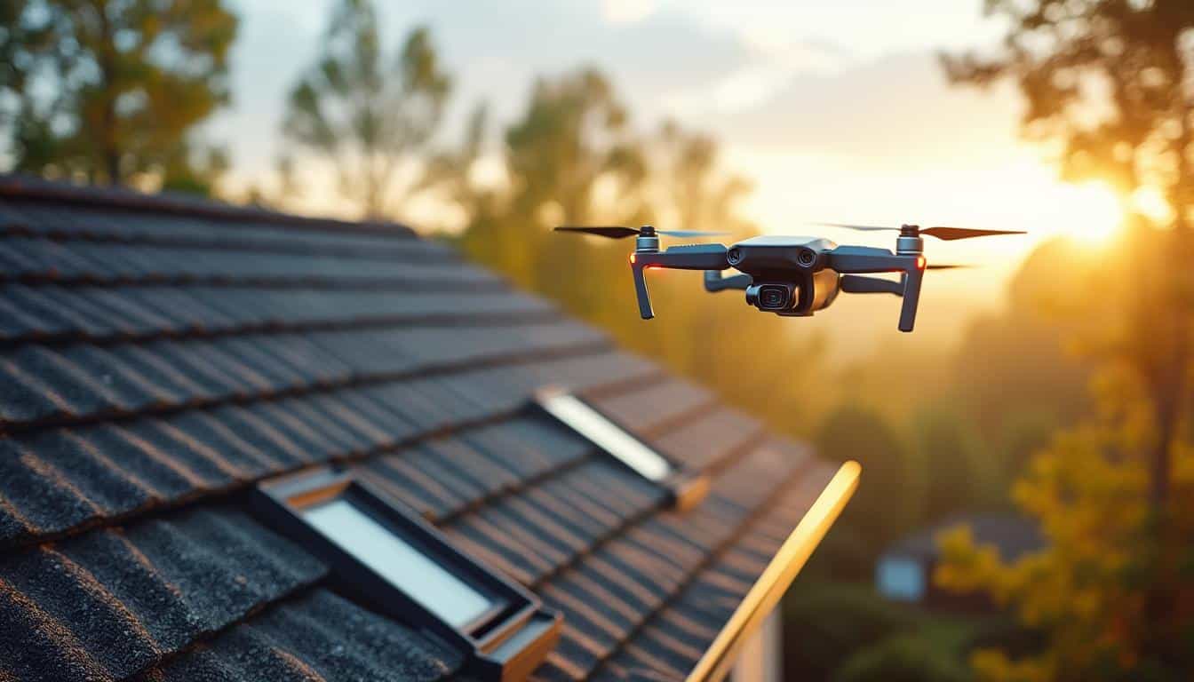 Prix drone pour le nettoyage de toiture : guide complet et astuces