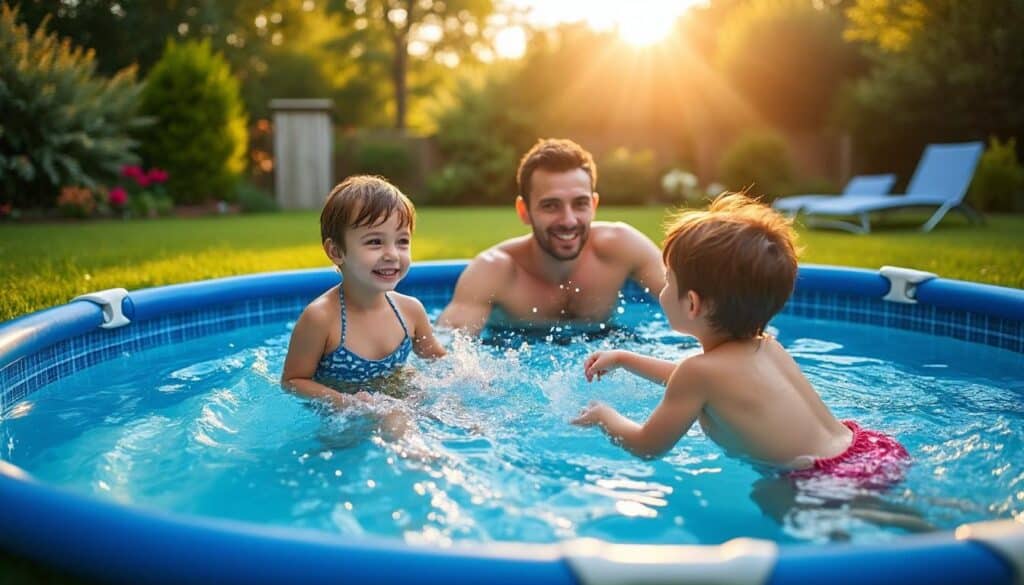Bâche à barre pour piscine hors sol : sécurité et protection optimales