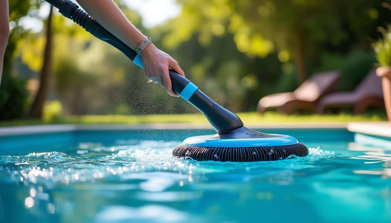 Balai aspirant pour piscine hors sol : guide d’achat et conseils