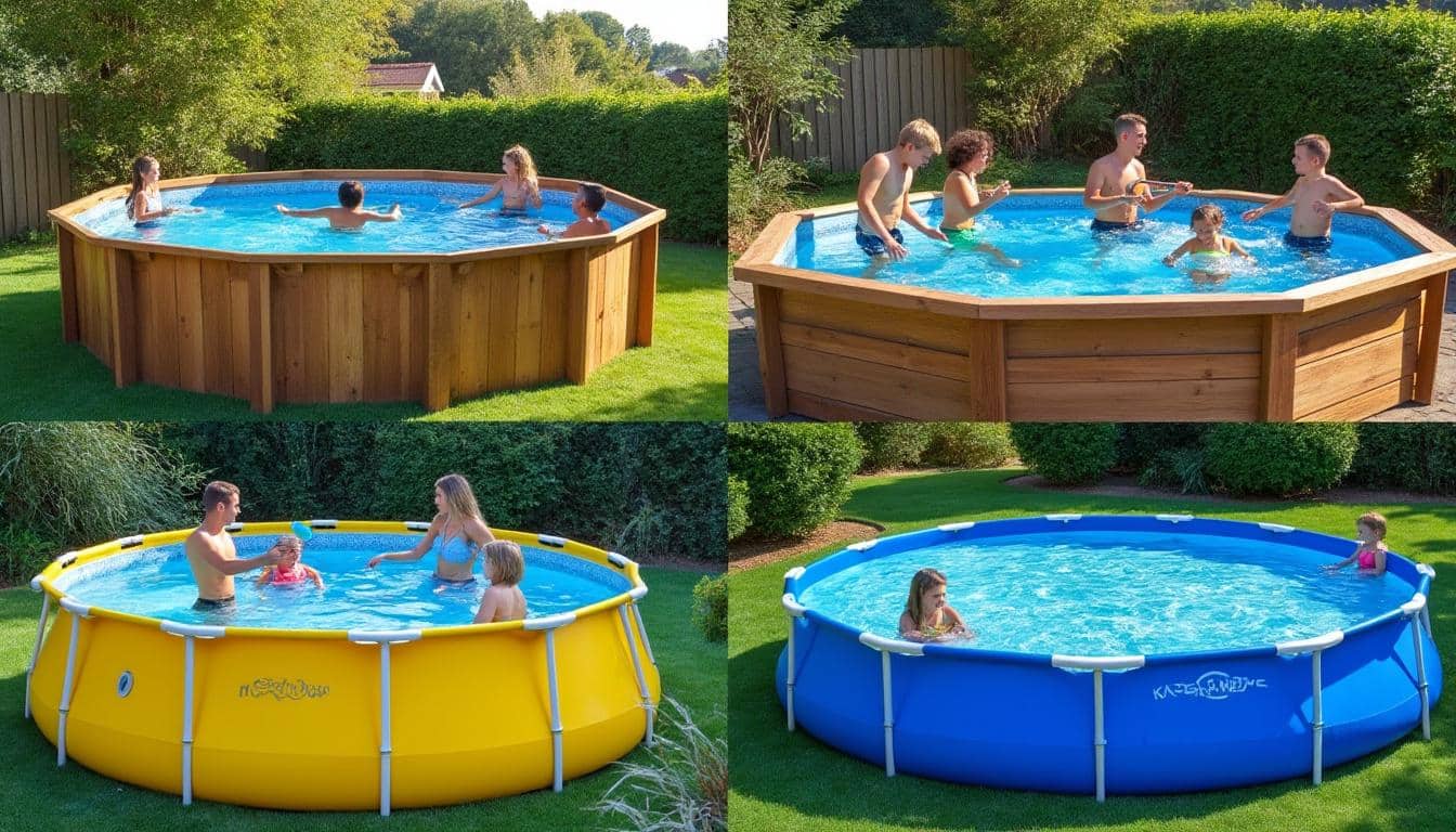 Illustration: Comprendre les différents modèles et structures de piscines hors sol