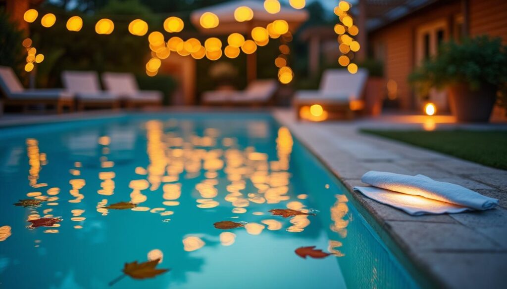 Lumière de piscine hors sol : guide pour un éclairage sûr et esthétique