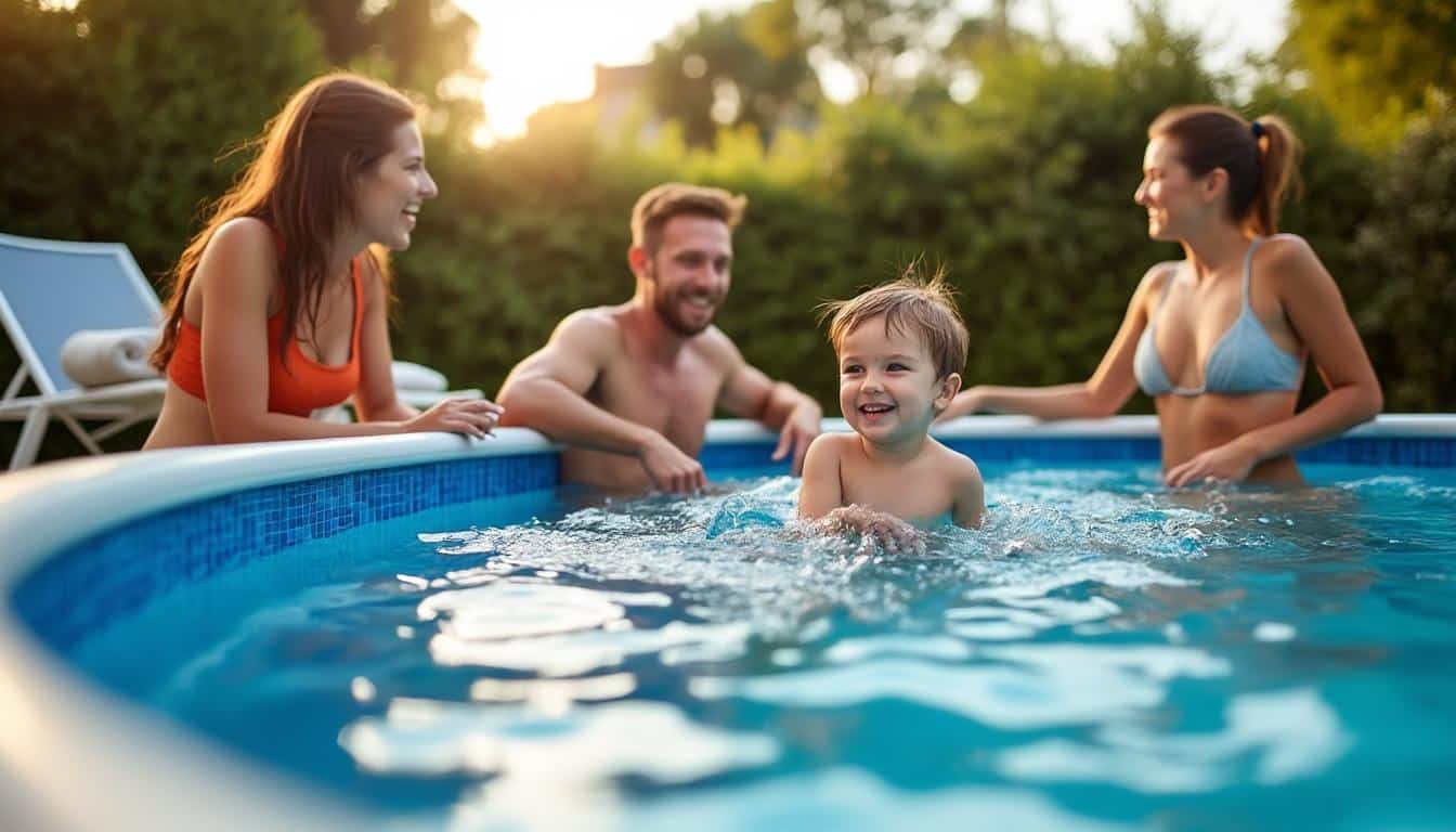 Illustration: Pourquoi choisir une piscine hors sol de la marque GRE ?