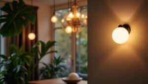 Applique murale boule : élégance et lumière douce pour votre intérieur
