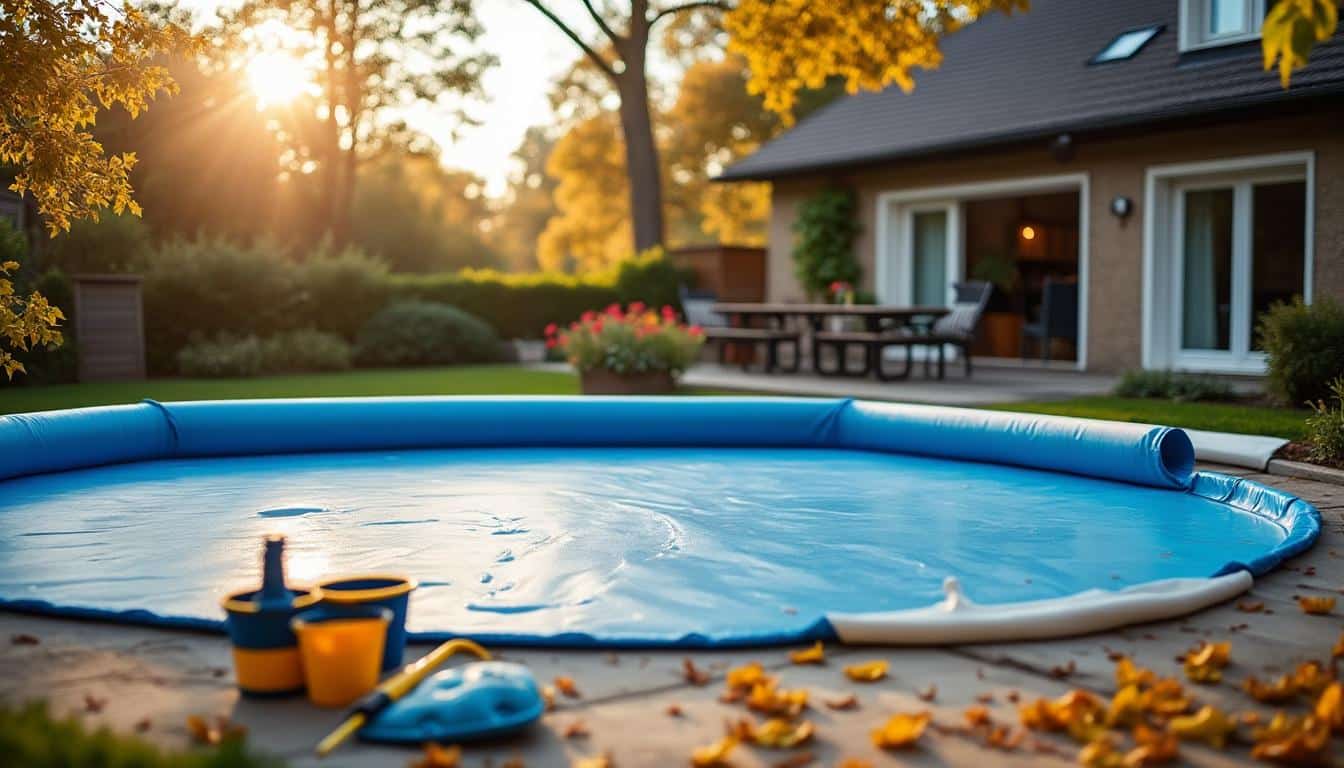 Illustration: Pourquoi bien préparer l’hivernage de votre piscine hors sol est indispensable