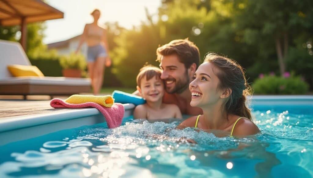 Piscine alu hors sol : guide complet pour un jardin moderne