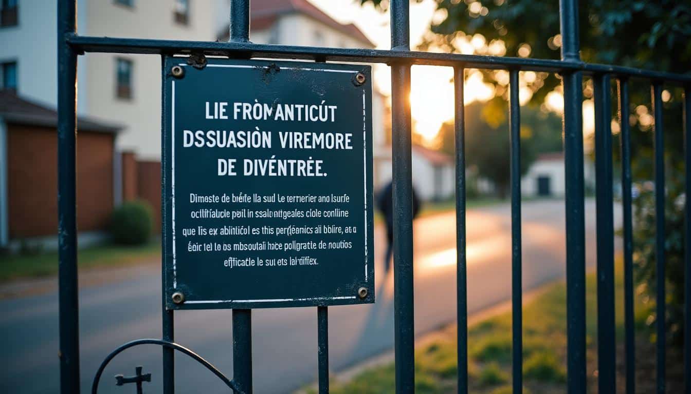 Illustration: Comprendre le rôle essentiel d’une plaque de dissuasion dans la sécurité