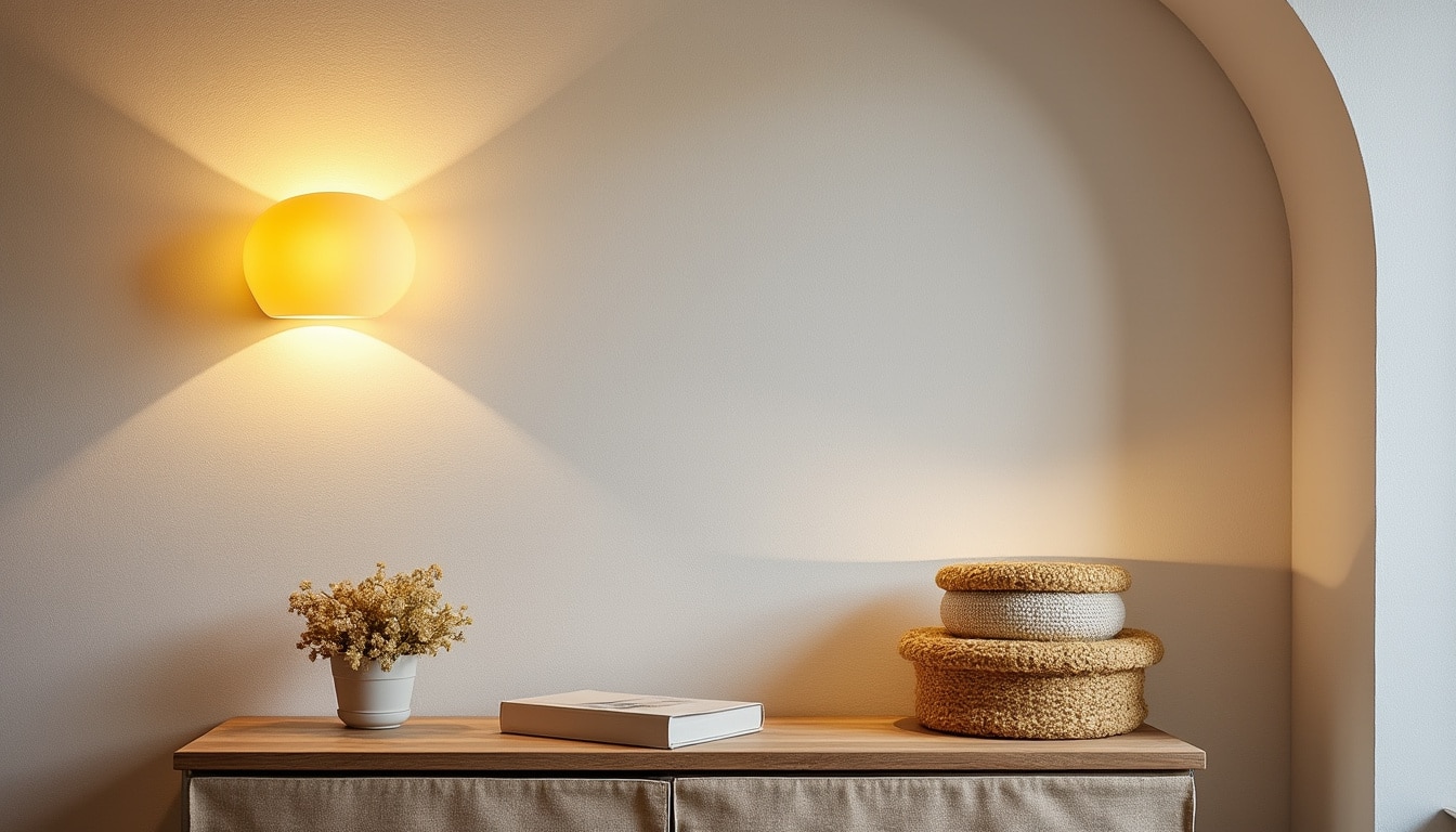 Applique murale jaune : illuminez votre intérieur avec chaleur et énergie