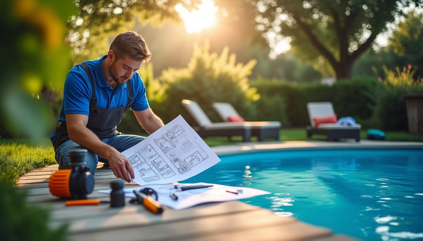 Illustration: Comprendre le rôle crucial du schéma de montage dans la filtration d’une piscine hors sol
