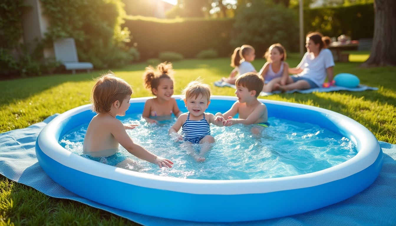 Tapis de sol pour piscine Intex : protection et confort garantis